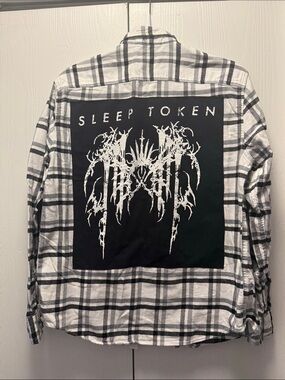 Band Tee Flannel- SLEEP TOKEN